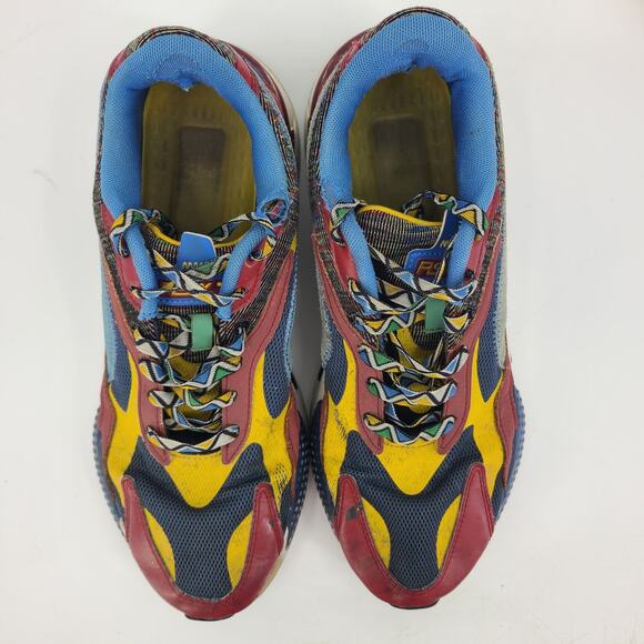 Puma RS-X3 Mix Dark Denim Burnt Russet Multicolored Sneaker Shoes Mens US 11.5 - Picture 3 of 12